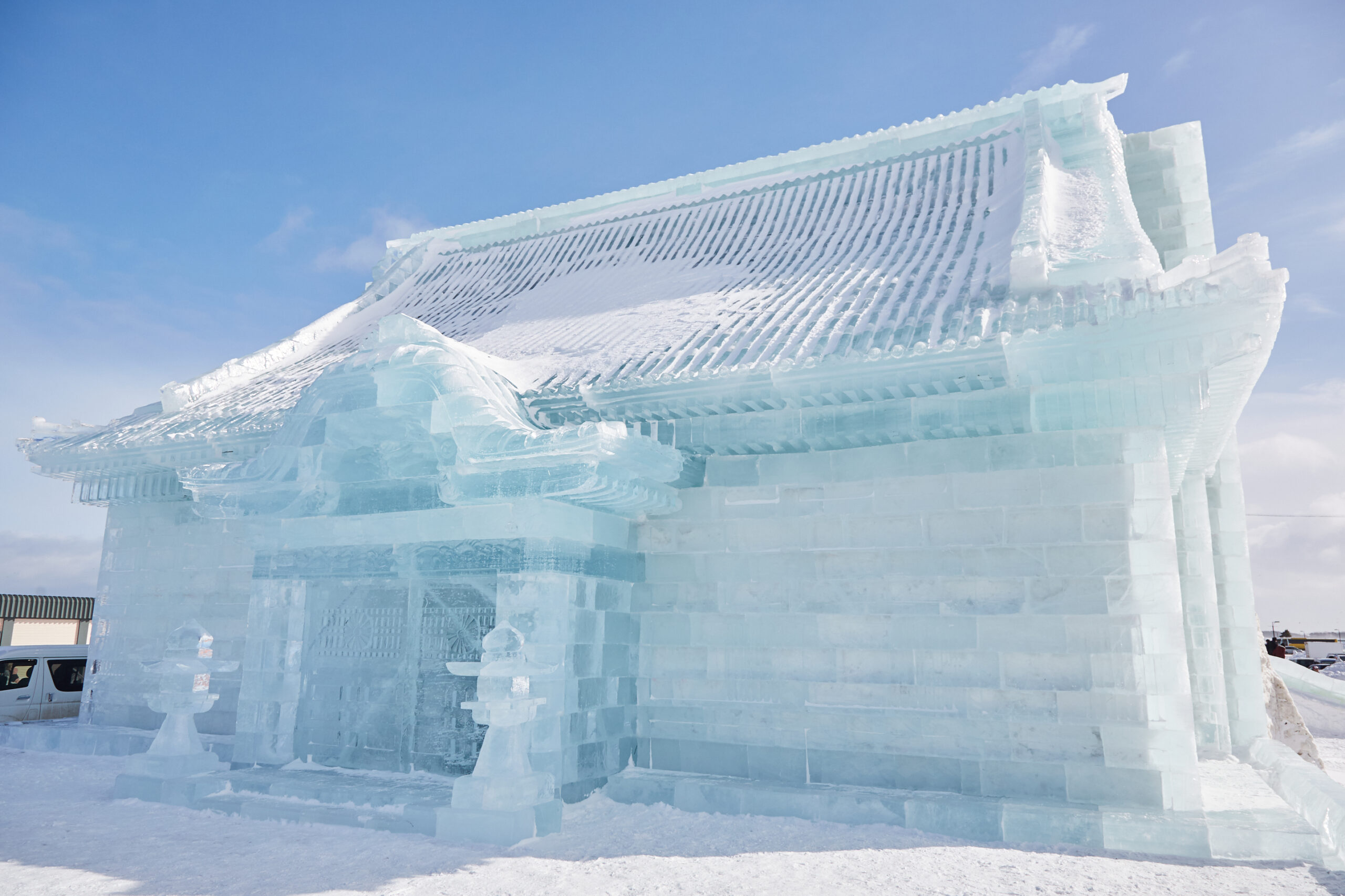 62nd Mombetsu Ice Festival Sculpture